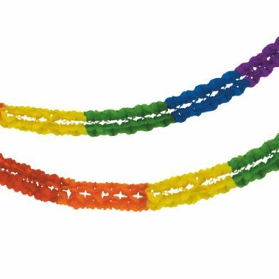 PAPSTAR Großraumgirlande Rainbow 160 mm aus Papier