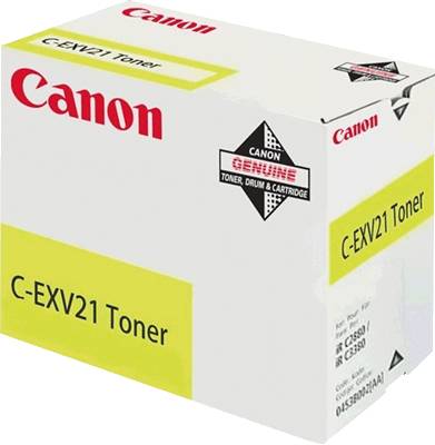 Canon Toner 0452B002 CEXV21Y 14.000Seiten gelb