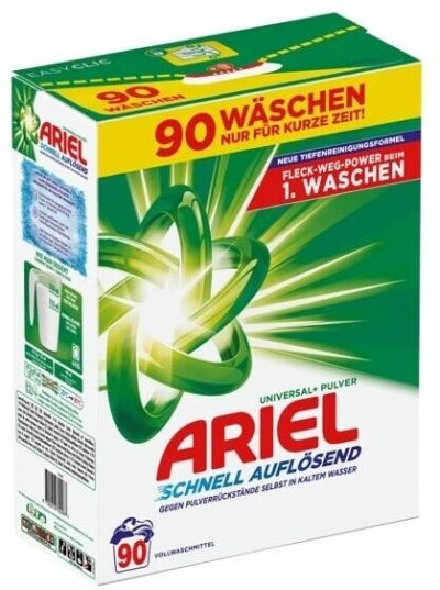 ARIEL Waschpulver Universal+ 4,95 kg 90 Wäschen
