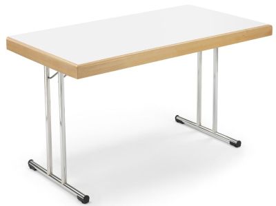Klapptisch mit Randaufdoppelung 1400x700x720mm weiß