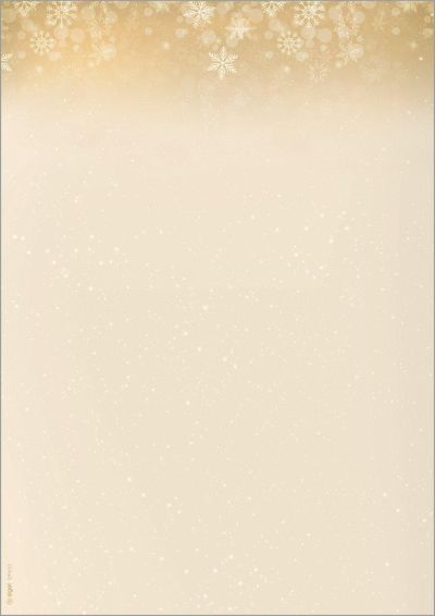 SIGEL Weihnachts-Motivpapier DP633 DIN A4 Golden Christmas Night 25 Blatt
