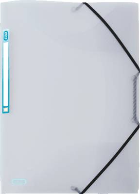 ELBA 100201120 Eckspannmappe PP DIN A4 transparent