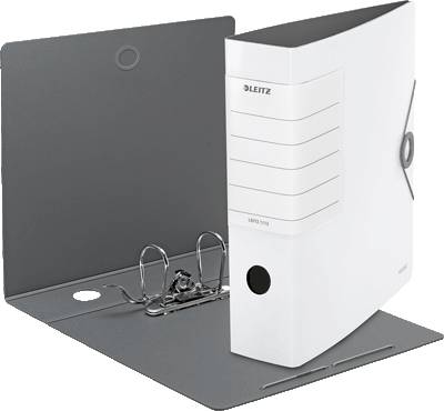 Leitz Ordner Solid 82mm weiß 1112-00-01
