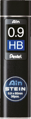 Pentel Feinminen Ain STEIN C270 HB 0,9/C279-HBO 36 HB