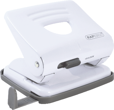 Rapesco Locher 825 /1399 weiß Metall