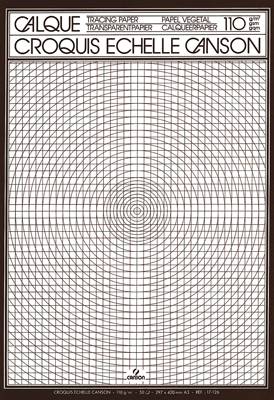 CANSON Entwurfblock 200017126 A3 50Blatt