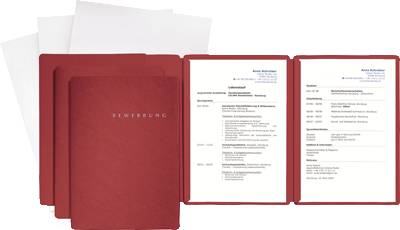 Pagna Bewerbungsset rot 22028-01