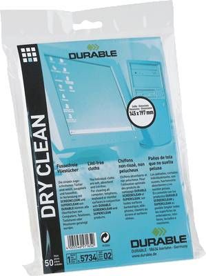 DURABLE Vliestücher DRY CLEAN