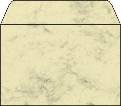 sigel Umschläge marmoriert/DU011 C6 beige 90g Inhalt 25 Stück