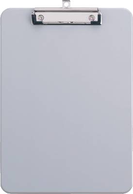 MAUL 2340582 Klemmbrett aus Kunststoff DIN A4 grau