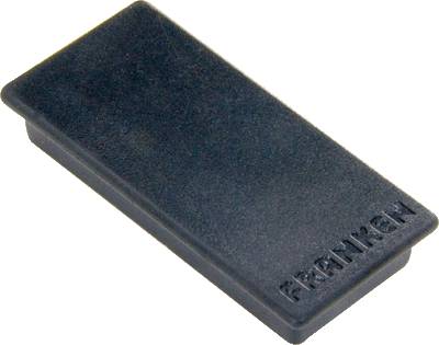 FRANKEN Rechteckmagnet HM2350 10 schwarz 10 Stück