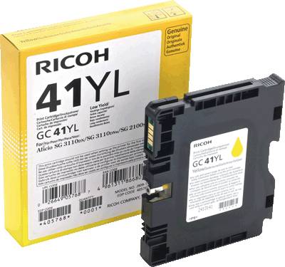 Ricoh Gelpatrone 405768 600 Seiten gelb