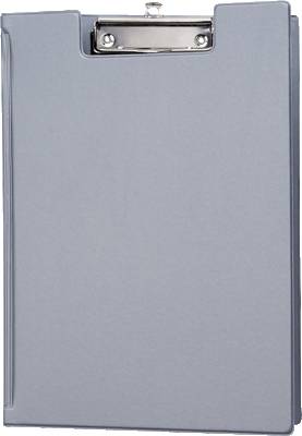 MAUL Schreibmappe mit Folienüberzug/2339295, silber, DIN A4