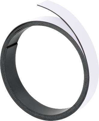 Franken Magnetband M802 09 10mmx1m 1mm weiß