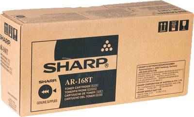 SHARP Lasertoner/AR168LT schwarz