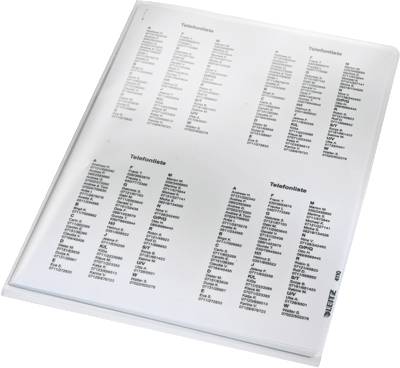 LEITZ Sichthülle Premium 4110-00-00 transparent PVC 100 my 200 Stück