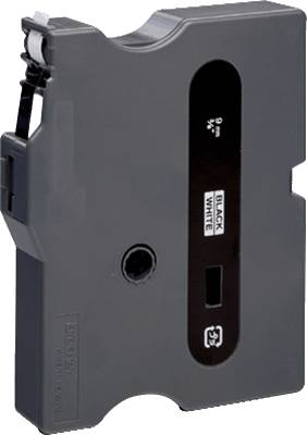brother TX-221 Schriftbandkassette 9mm schwarz auf weiß
