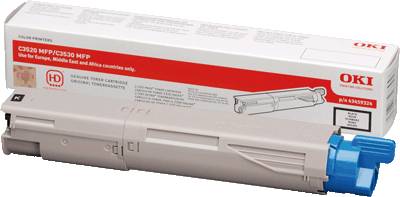 OKI Lasertoner/43459324 schwarz
