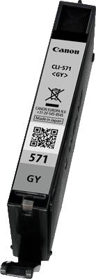 Canon Tintenpatrone 0389C001 CLI-571GY 7ml grau