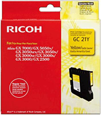 Ricoh Gelpatrone 405535 1.000Seiten gelb