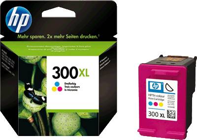 hp Druckerpatrone CC644EE Nr. 300XL 3-farbig