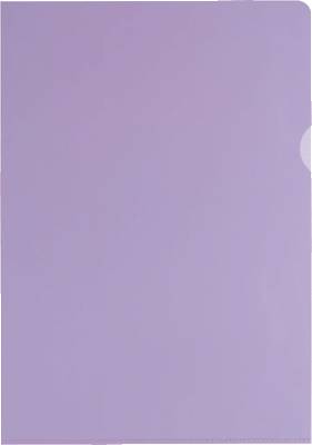 ELBA Sichthülle A4 /76442VI, violett, PVC Hartfolie, für A4, 150my, Inh. 25