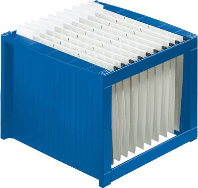 Helit Hängeboxen/H6110034 360 x 260 x 380 mm blau/blau