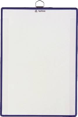 tarifold Kontrollblatt-Halter mit Öse 184501 DIN A4 blau 5 Stück