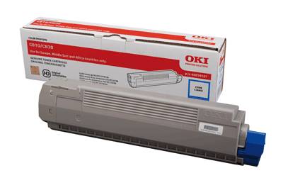 OKI Toner 44059107 8.000Seiten cyan