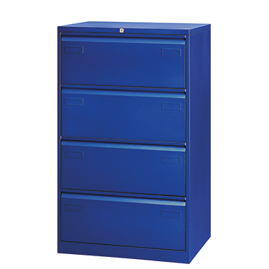 Bisley Hängeregistraturschrank DF4639 4Schubfächer oxfordblau