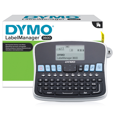DYMO Beschriftungsgerät LabelManager 360D S0879520 sw/si