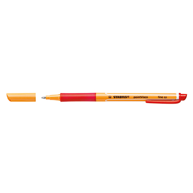 STABILO 1099/40 Tintenroller pointVisco 0,5mm Kappenmodell rot