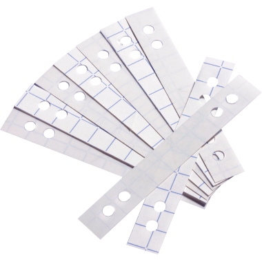 DURABLE Lochverstärkerstreifen 807819 transparent 50 Stück