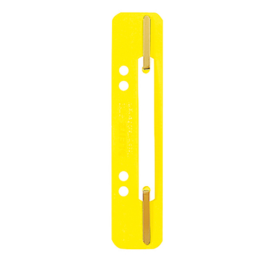 Leitz Heftstreifen kurz 37100015 35x158mm PP gelb 25 Stück