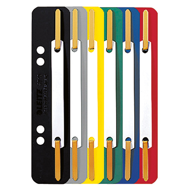 LEITZ Heftstreifen kurz 37100099 35x158mm PP sortiert 250 Stück