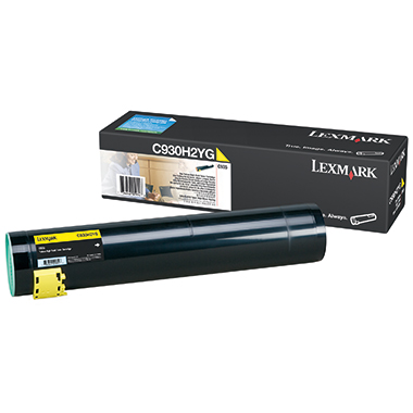 Lexmark Toner C930H2YG für C930 24.000S. gelb