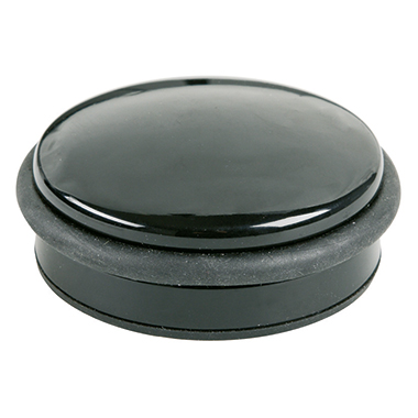 ALCO Türstopper 2851 10x4cm 1300g Metall/Gummi schwarz