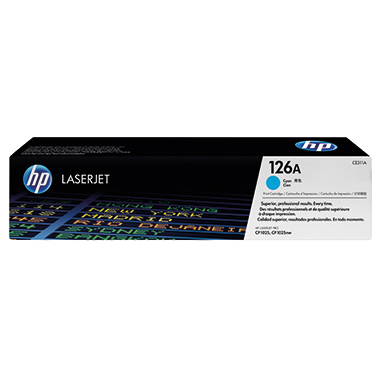 HP Toner CE311A 126A 1.000Seiten cyan