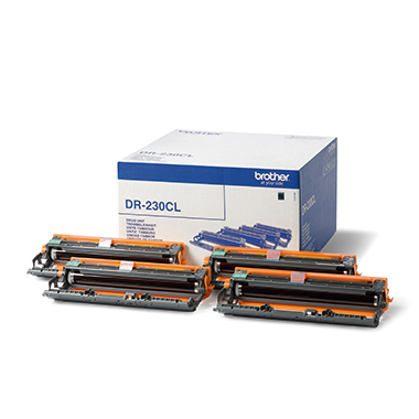 Brother Trommeleinheit DR230CL 15.000Seiten BK/Y/C/M 4 Stück