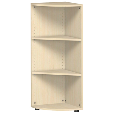 GERA Eckabschlußregal S-343010-A 3OH 40cm inkl. Justierfüßen ah