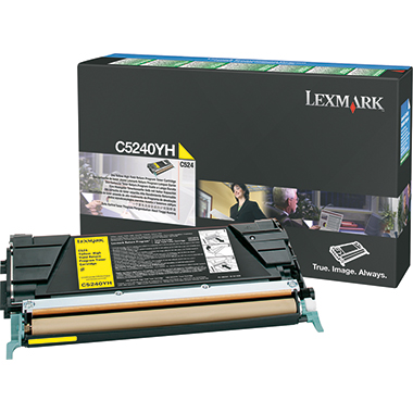 Lexmark Toner C5240YH 5.000Seiten gelb
