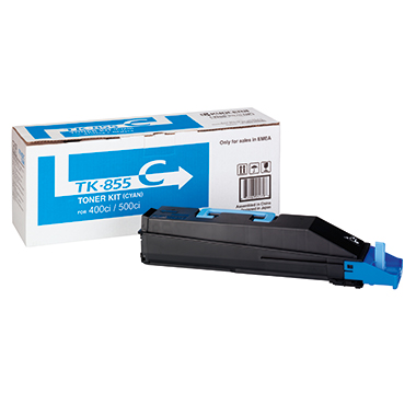 KYOCERA Toner 1T02H7CEU0 TK-855C 18.000Seiten cyan