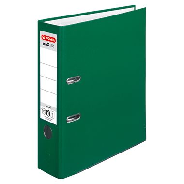 Herlitz Ordner maX.file protect 5480504 DIN A4 80mm PP grün