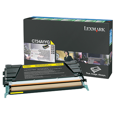 Lexmark Toner C734A1YG 6.000Seiten gelb