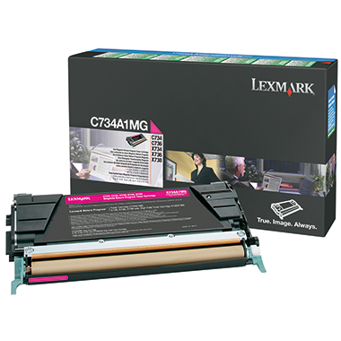 Lexmark Toner C734A1MG 6.000Seiten magenta