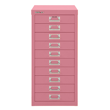 Bisley Schubladenschrank L2910601 10Schubfächer pink