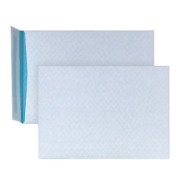 Bong Versandtaschen DIN B4 weiß/blau fadenverstärkt haftklebend 100 Stück