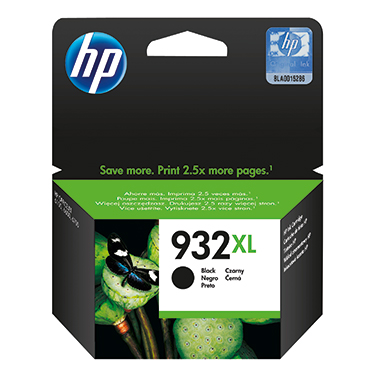 HP Tintenpatrone CN053AE 932XL 1.000Seiten schwarz