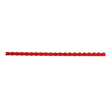 GBC Plastikbinderücken 4028217 DIN A4 12mm rot 100 Stück