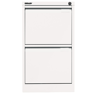 Bisley Hängeregistraturschrank 3623696 2Schubfächer verkehrsweiß